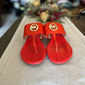 Michael Kors Coral Wedge Sandals